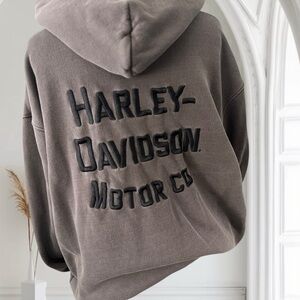 🏍️ Harley-Davidson x On The Roam Oversized Hoodie